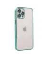 Apple İphone 12 Pro Kılıf Razer Lensli Silikon - Yeşil