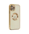 Apple İphone 12 Pro Kılıf Slot Silikon - Gold