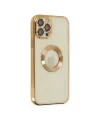 Apple iPhone 12 Pro Kılıf Slot Silikon - Gold