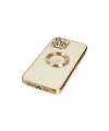 Apple iPhone 12 Pro Kılıf Slot Silikon - Gold