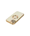Apple İphone 12 Pro Kılıf Slot Silikon - Gold