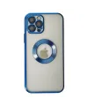 Apple İphone 12 Pro Kılıf Slot Silikon - Mavi
