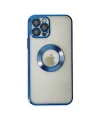 Apple iPhone 12 Pro Kılıf Slot Silikon - Mavi