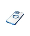Apple iPhone 12 Pro Kılıf Slot Silikon - Mavi
