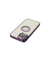 Apple İphone 12 Pro Kılıf Slot Silikon - Mor