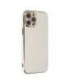 Apple İphone 12 Pro Kılıf Volet Silikon - Beyaz