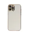 Apple iPhone 12 Pro Kılıf Volet Silikon - Beyaz