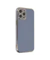 Apple iPhone 12 Pro Kılıf Volet Silikon - Mavi