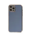 Apple iPhone 12 Pro Kılıf Volet Silikon - Mavi