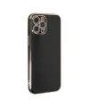 Apple iPhone 12 Pro Kılıf Volet Silikon - Siyah