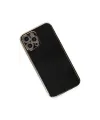 Apple iPhone 12 Pro Kılıf Volet Silikon - Siyah