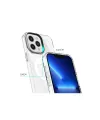 Apple iPhone 12 Pro Max Kılıf Beta Magneticsafe Silikon - Şeffaf