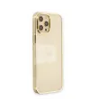 Apple İphone 12 Pro Max Kılıf Element Silikon - Gold