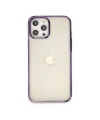 Apple İphone 12 Pro Max Kılıf Element Silikon - Mor