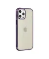 Apple İphone 12 Pro Max Kılıf Element Silikon - Mor