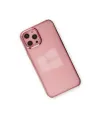 Apple İphone 12 Pro Max Kılıf Element Silikon - Pembe