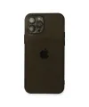 Apple İphone 12 Pro Max Kılıf Fly Lens Silikon - Siyah