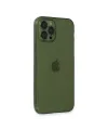 Apple İphone 12 Pro Max Kılıf Fly Lens Silikon - Yeşil