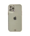 Apple İphone 12 Pro Max Kılıf Liva Taşlı Silikon - Beyaz