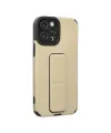Apple İphone 12 Pro Max Kılıf Mega Standlı Silikon - Gold