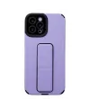 Apple İphone 12 Pro Max Kılıf Mega Standlı Silikon - Lila