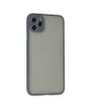 Apple İphone 12 Pro Max Kılıf Montreal Silikon Kapak - Gri