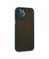 Apple iPhone 12 Pro Max Kılıf Montreal Silikon Kapak - Yeşil