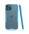 Apple İphone 12 Pro Max Kılıf Platin Silikon - Mavi