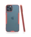 Apple İphone 12 Pro Max Kılıf Platin Silikon - Pembe