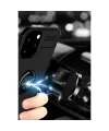 Apple İphone 12 Pro Max Kılıf Range Yüzüklü Silikon - Kırmızı