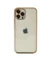 Apple İphone 12 Pro Max Kılıf Razer Lensli Silikon - Gold