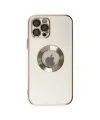 Apple İphone 12 Pro Max Kılıf Store Silikon - Beyaz