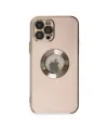 Apple İphone 12 Pro Max Kılıf Store Silikon - Pembe