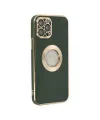 Apple iPhone 12 Pro Max Kılıf Store Silikon - Yeşil