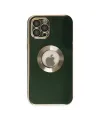 Apple İphone 12 Pro Max Kılıf Store Silikon - Yeşil