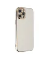 Apple iPhone 12 Pro Max Kılıf Volet Silikon - Beyaz