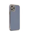 Apple iPhone 12 Pro Max Kılıf Volet Silikon - Mavi