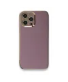 Apple iPhone 12 Pro Max Kılıf Volet Silikon - Mor