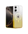 Apple İphone 12 Pummel Shiny Magsafe Kapak - Gold