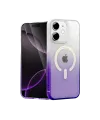 Apple iPhone 12 Pummel Shiny Magsafe Kapak - Mor