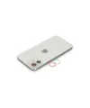 Apple İphone 12 Renkli Kamera Lens Koruma Cam - Yeşil-pembe