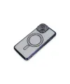 Apple İphone 13 Kılıf Joke Simli Magneticsafe Kılıf - Lacivert