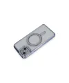 Apple İphone 13 Kılıf Joke Simli Magneticsafe Kılıf - Mavi