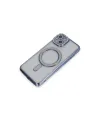 Apple İphone 13 Kılıf Joke Simli Magneticsafe Kılıf - Mavi