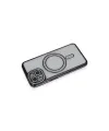 Apple İphone 13 Kılıf Joke Simli Magneticsafe Kılıf - Siyah