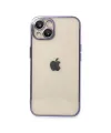 Apple İphone 13 Kılıf Razer Lensli Silikon - Mor