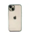 Apple İphone 13 Kılıf Razer Lensli Silikon - Yeşil