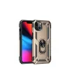 Apple İphone 13 Kılıf Sofya Yüzüklü Silikon Kapak - Gold
