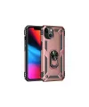 Apple İphone 13 Kılıf Sofya Yüzüklü Silikon Kapak - Rose