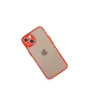 Apple İphone 13 Mini Kılıf Montreal Silikon Kapak - Kırmızı